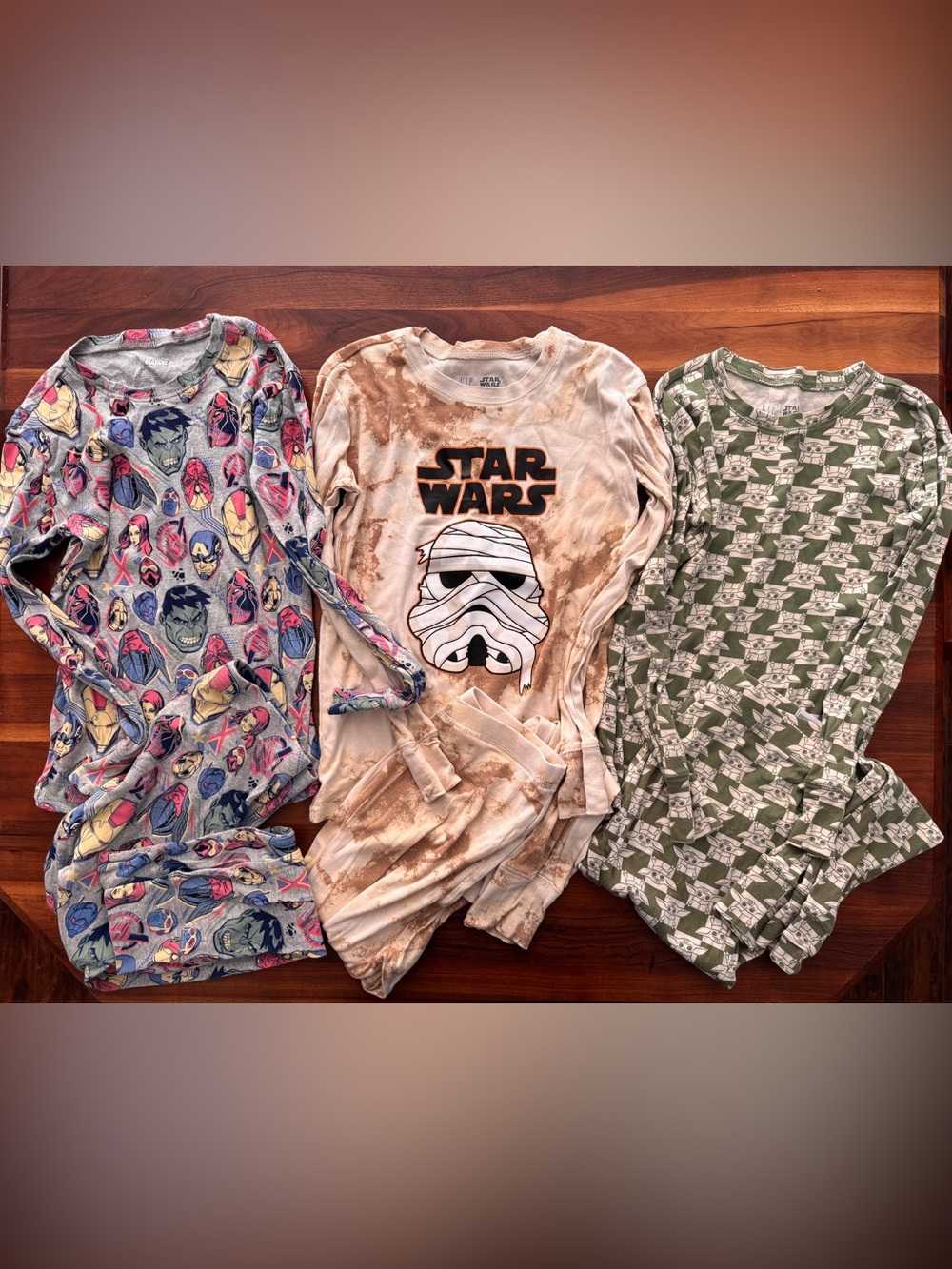 Gap Pajama Sets Size 14 Marvel and Star Wara